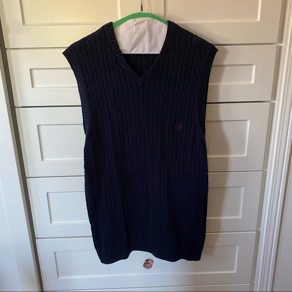 Cable Knit Sweater Vest